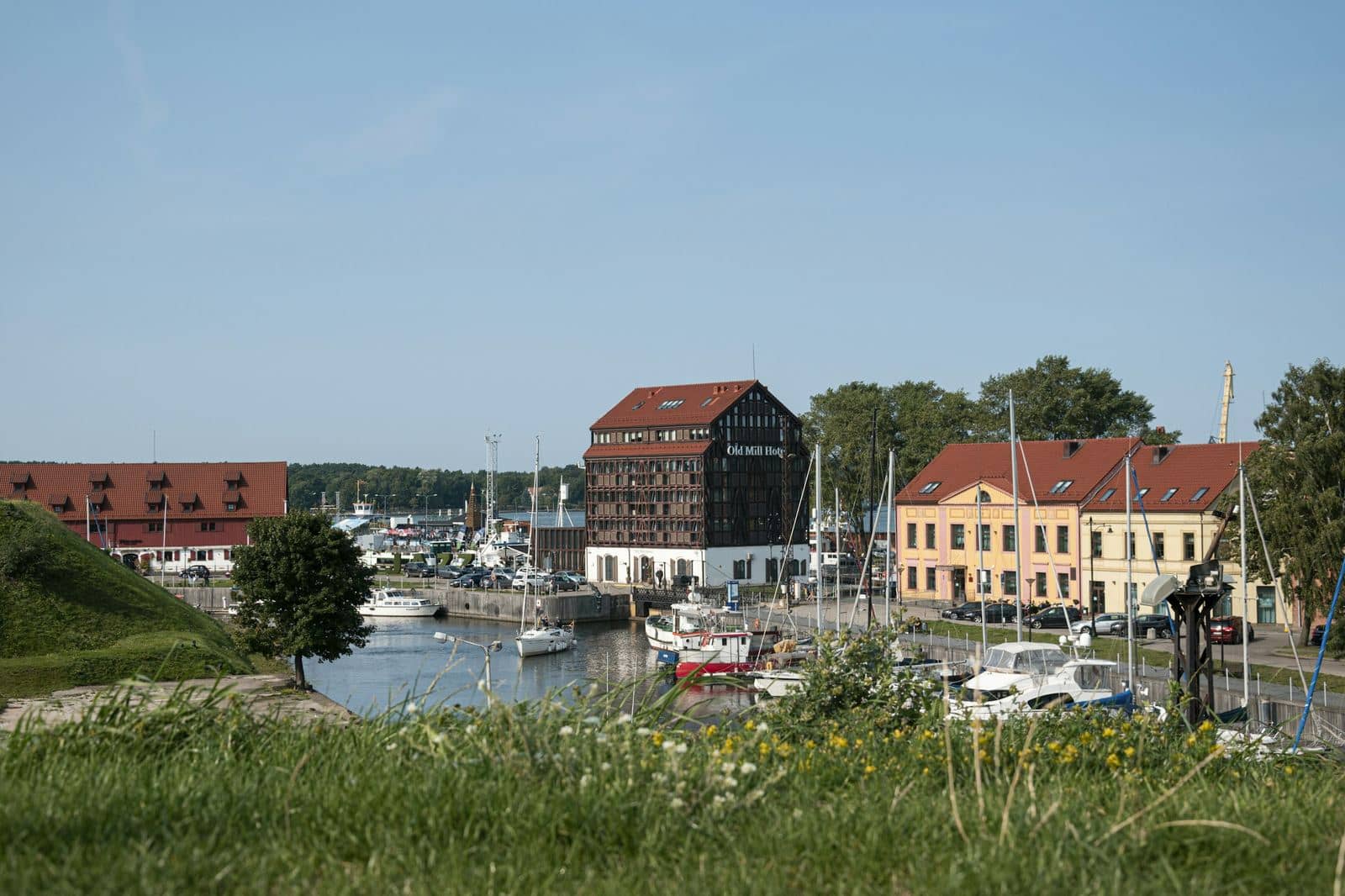 Hamnmiljö i Landskrona